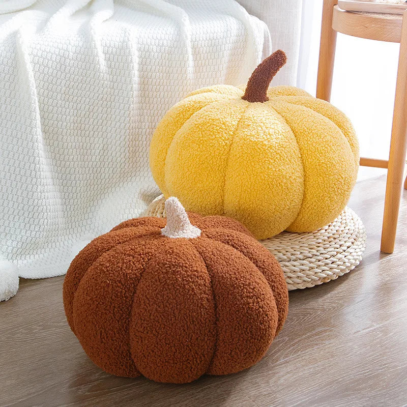 Hot Sale Pumpkin Pillow Creative Stuffed Pumpkin Plush Toys Sofa Cushion Lovely Halloween Creative Room Decor Good Quality Gift