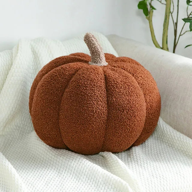 Hot Sale Pumpkin Pillow Creative Stuffed Pumpkin Plush Toys Sofa Cushion Lovely Halloween Creative Room Decor Good Quality Gift