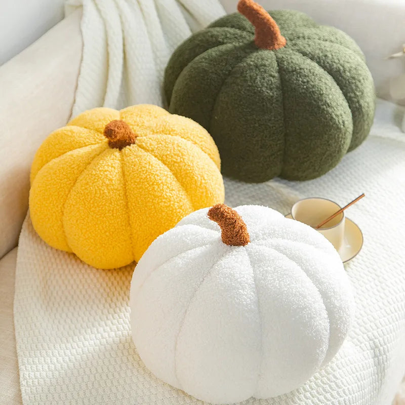 Hot Sale Pumpkin Pillow Creative Stuffed Pumpkin Plush Toys Sofa Cushion Lovely Halloween Creative Room Decor Good Quality Gift